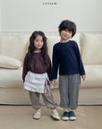 Little Foxx – Eyelet Stripe Jogger Pants