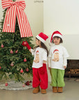Little Foxx – Merry Cat Peach Tee