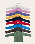 Little Foxx – Lolly Pop Peach Turtleneck Tee