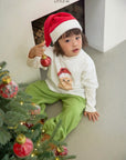Little Foxx – Merry Cat Peach Tee