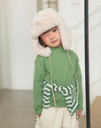 Little Foxx – Lolly Pop Peach Turtleneck Tee