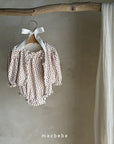 Little Foxx – Strawberry Eyelet Cardigan Set