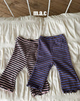Little Foxx – Striped Bootcut Pants