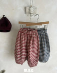 Little Foxx – Check Aladdin Pants