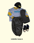 Little Foxx – Pigment Tape Jogger Pants