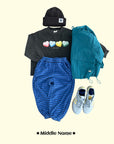 Little Foxx – Pigment Heart Tee
