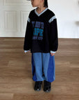 Little Foxx – Rib Colorblock Cutline Pants