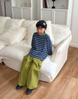 Little Foxx – Cargo Embossed Check Pants