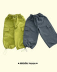 Little Foxx – Cargo Embo Check Pants