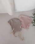 Little Foxx – Bebe Natural Stripe Bonnet