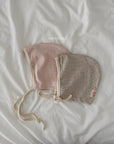 Little Foxx – Bebe Natural Stripe Bonnet