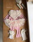 Little Foxx – Bebe Bouquet Mesh Skirt