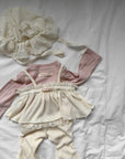 Little Foxx – Kids Heart Lace Tee