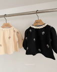 Little Foxx – Kids Rose Embroidered Blouse