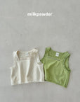 Little Foxx – Green Lace Vest