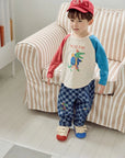 Little Foxx – Check Denim Pants