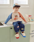 Little Foxx – New Cargo Stretch Denim Pants