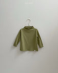 Little Foxx – Blossom Mock Neck Tee