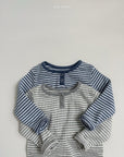 Little Foxx – Eddie Stripe Henley Tee