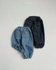 Little Foxx – Stitch Denim Jogger Pants
