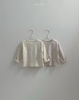 Little Foxx – Cotton Eyelet Long Sleeve Tee