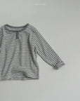 Little Foxx – Eddie Stripe Henley Tee