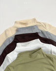 Little Foxx – Blossom Mock Neck Tee