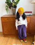 Little Foxx – Velour Button Jogger Pants