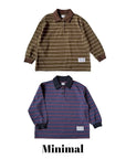Little Foxx – Stripe Collar Tee