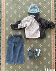 Little Foxx – Leopard Standard Denim