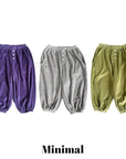 Little Foxx – Velour Button Jogger Pants