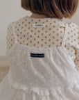 Little Foxx – Cream Layered One-piece