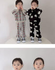 Little Foxx – Knit Bootcut Pants Set (Double Fleece)