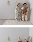 Little Foxx – Teddy Bear Flower Top & Bottom Set