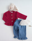 Little Foxx – Denim Frill Pants