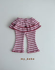 Little Foxx – Double Ribbon Tiered Pants