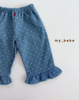 Little Foxx – Denim Frill Pants