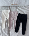 Little Foxx – Fine Rib Footed Leggings