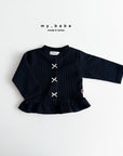 Little Foxx – Frill Ribbon Cardigan