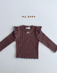 Little Foxx – Autumn Double Ruffle Tee