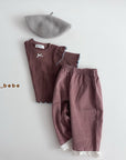 Little Foxx – Autumn Double Ruffle Tee
