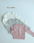 Little Foxx – Basic Rib Long Sleeve Tee