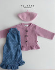Little Foxx – Frill Ribbon Cardigan