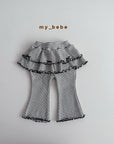 Little Foxx – Double Ribbon Tiered Pants