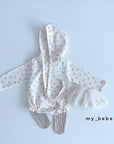 Little Foxx – Waffle Lace Suit (Bonnet Set)