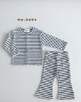 Little Foxx – Stripe Wave Bootcut Pants