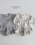 Little Foxx – Soft French Terry Frill Set (Sweatshirt + Pants)