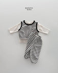 Bebe Stripe Terry Vest Top Bottom Set3_byLittleFox_jetztvorbestellen