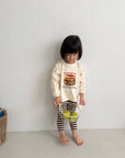 Little Foxx – Hamburger Long Sleeve Tee