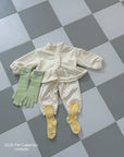 Little Foxx – Marshmallow Frill Zip-up